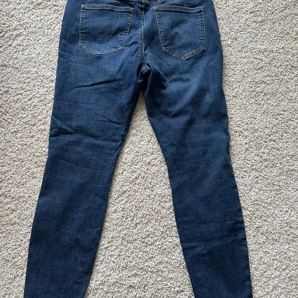 Pistola | Arielle Revolve Mid Rise Dark Wash Stretchy Skinny Jeans 30 - Picture 4 of 5